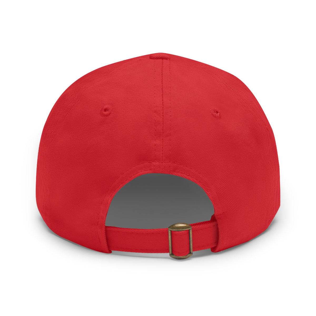 Success Club Hat with Leather Patch (Round)
